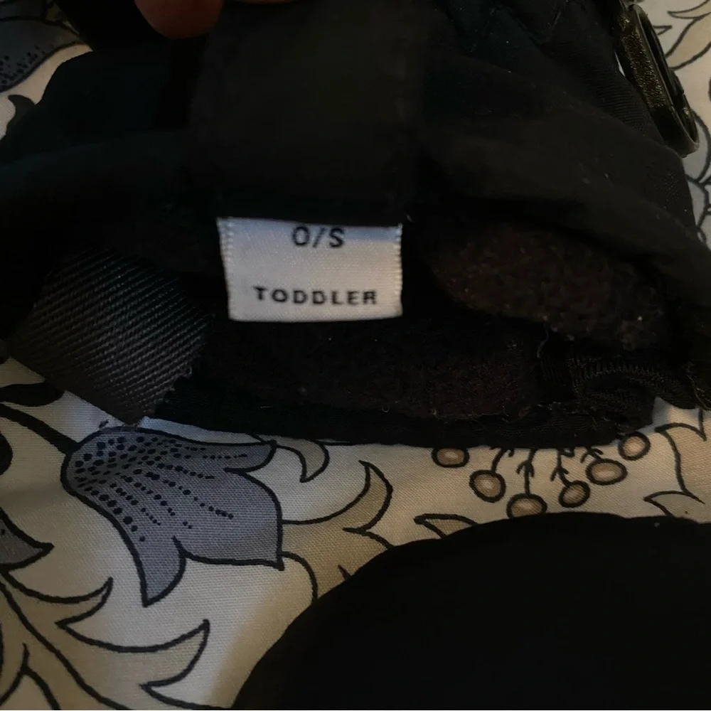 Columbia Black Waterproof Toddler and Infant Mittens